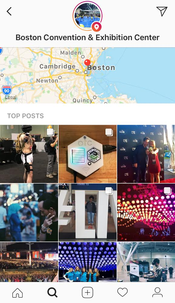 instagram location map